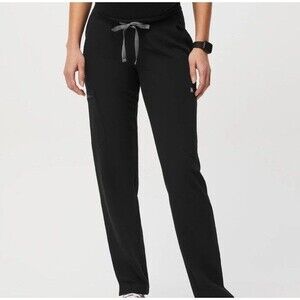 FIGS Size L/P Yola Skinny Scrub Pants Navy Blue